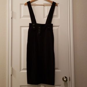 A.B.S Collection black adjustable jumper skirt